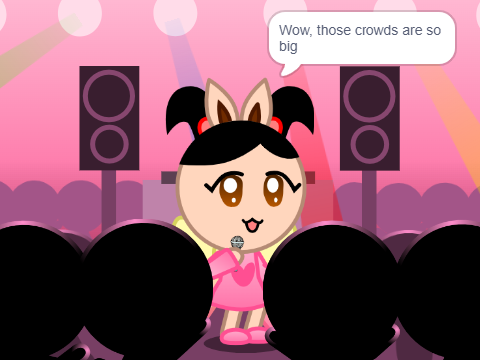 Hana talking in the concert (Version: 1.0.4)