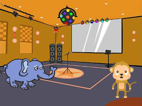 Monkey and Elephant go to a Dance Party