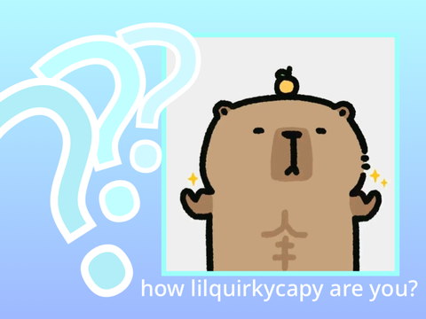 how lilquirkycapy are you? remix