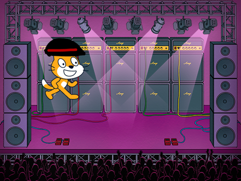 scratch cat magican