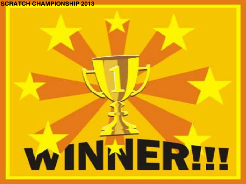 Scratch Championship 2013 WINNER! 