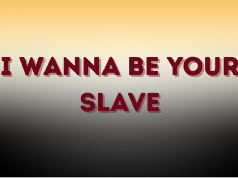 I Wanna Be Your Slave - Maneskin
