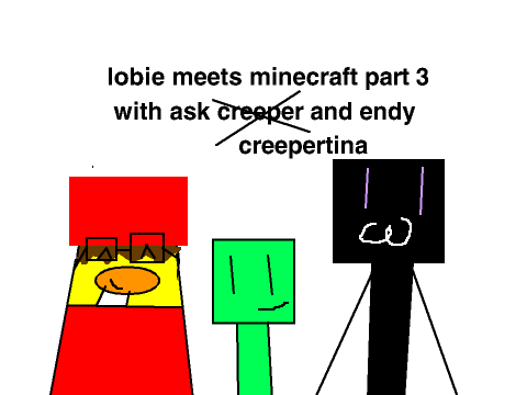 LOBIE MEETS MINECRAFT PART 3 sneek peak 2 :3 (lol at 13'th page)
