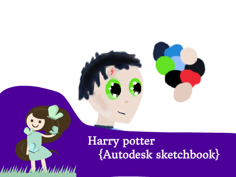 Harry potter{Autodesk sketchbook}