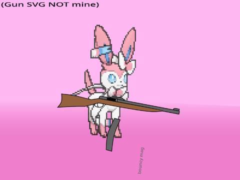 Sylveon with a Rifl e?!