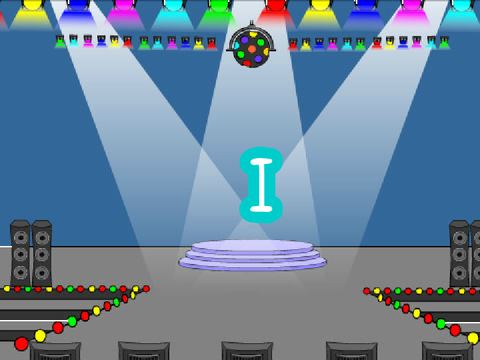 Dancing letter