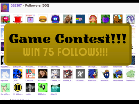  (CLOSED!) 500 FOLLOWER ANYTHING CONTEST!