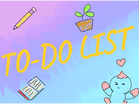 Violet's list of To-Do's