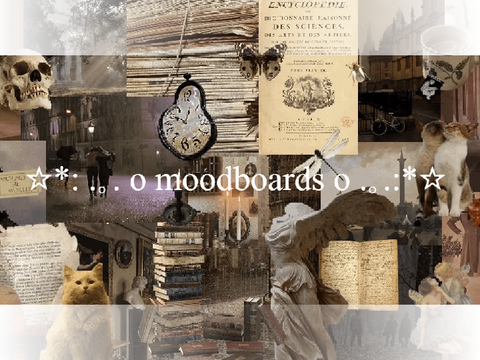 ✧ a collection of moodboards ✧