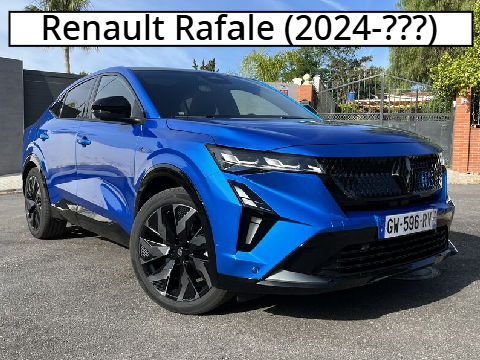Evolution of the highest-end Renault