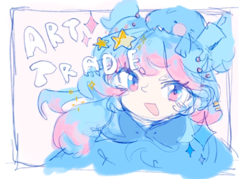ଳ art trade . ݁₊ ⊹ . ݁˖ . ݁