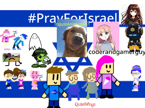 Add Yourself: In The #PrayForIsrael Poster [7] remix