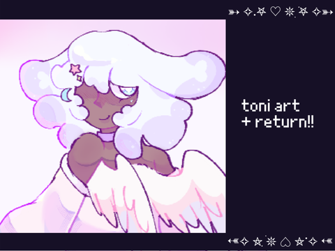 toni art + return!!