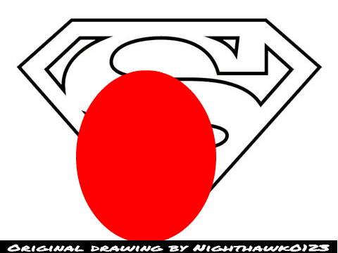 Superman speed paint