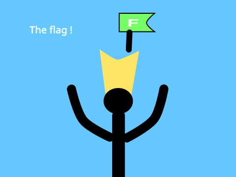 Thumbnail Animantion Reach to the flag #2