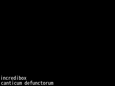 Fatebox - canticum defunctorum