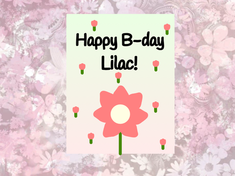 Happy B-day!