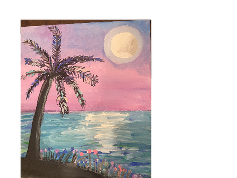 Evening Palms