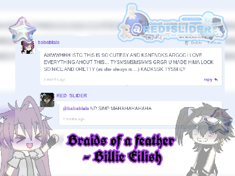 ꒰ A gift for Xure ( Miss her<33) - (ft.both are oc's)✩彡