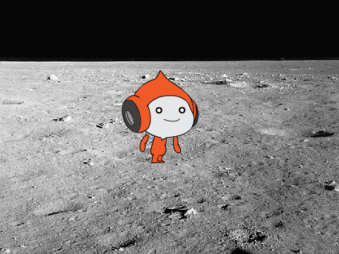 Pico exploding in space