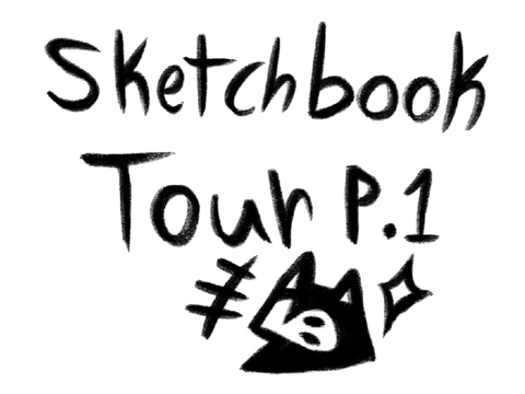 -Sketchbook tour part 1-