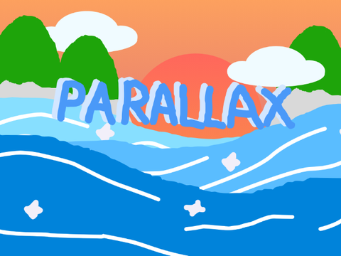 ☆ Sun set at the ocean| Parallax