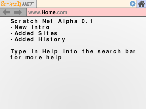 ScratchNet Alpha 0.1