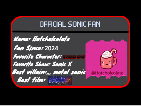 Sonic FAN ID 