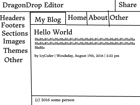 DragonDrop Editor Sketch