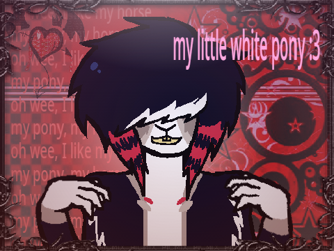 MY LITTLE WHITE PONY || animation meme