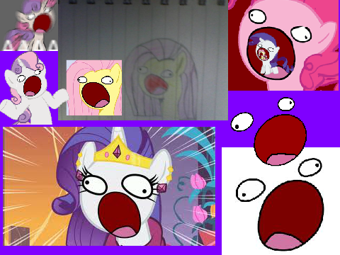 Derelle faces (MLP: FiM)