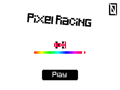 Pixel Racing Test Game