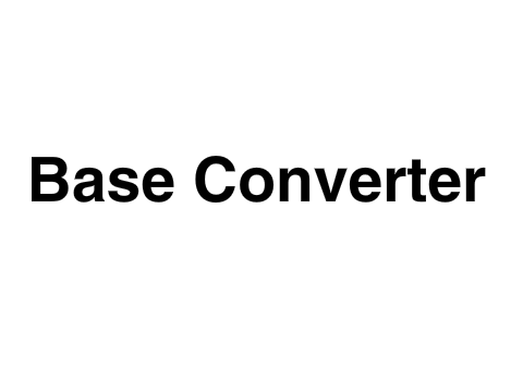 Base Converter