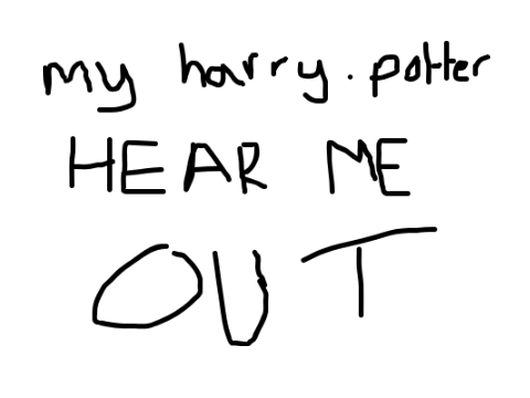 My Harry Potter hear me out!!