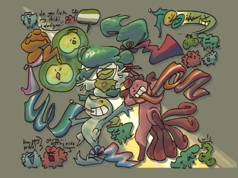 Happy priiide,,,, again (slight redesigns)