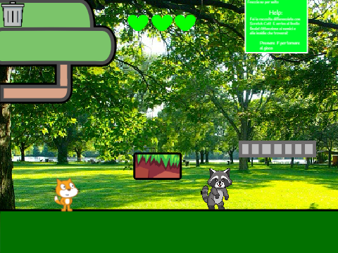 Scratch Cat Adventure! La differenziata