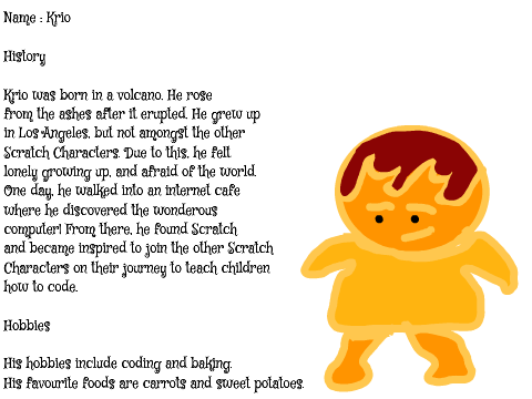 Introducing Krio - A New Scratch Character!