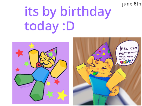 its by b-day