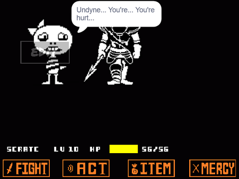 Undyne the undying battle