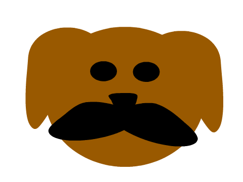Mustache Dog