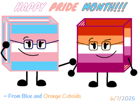 Pride Month Art!! :3