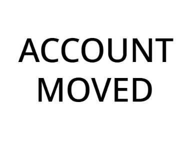 ACCOUNT MOVED