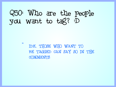 {*090*} 50 Random Questions! remix