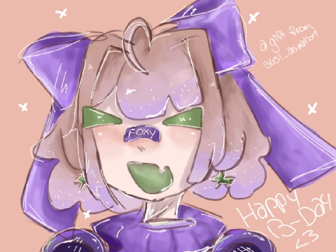 Happy B day Foxy!