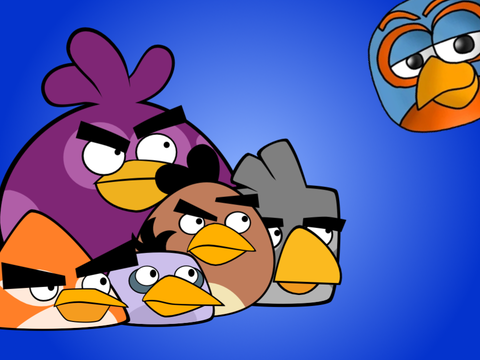 (scribbles-lol archive) remixed angry birds mania vectors