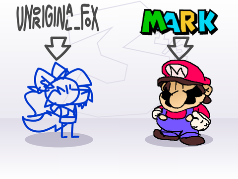 Mark if he decided to go in Unoriginal_Fox's project