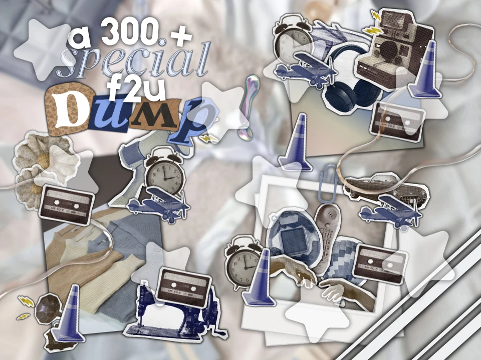 ꒱ა 300 + special 　◌　 f2u  dump ‿!