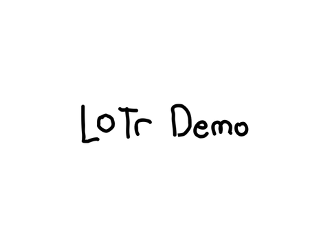 Lotr demo animation