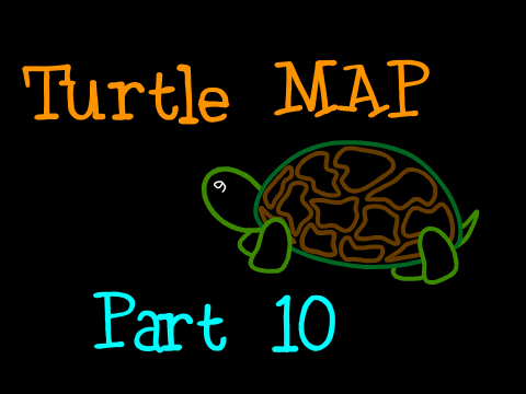 TURTLE! line art MAP Part 10