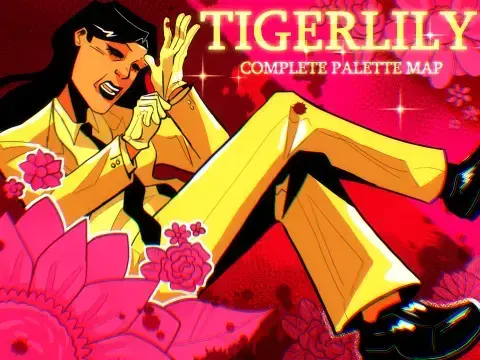 ❀ Tigerlily - Complete Villain OC Palette MAP ❀